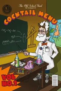 Cocktail menu page 1