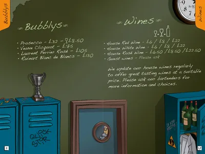 Cocktail menu page 7