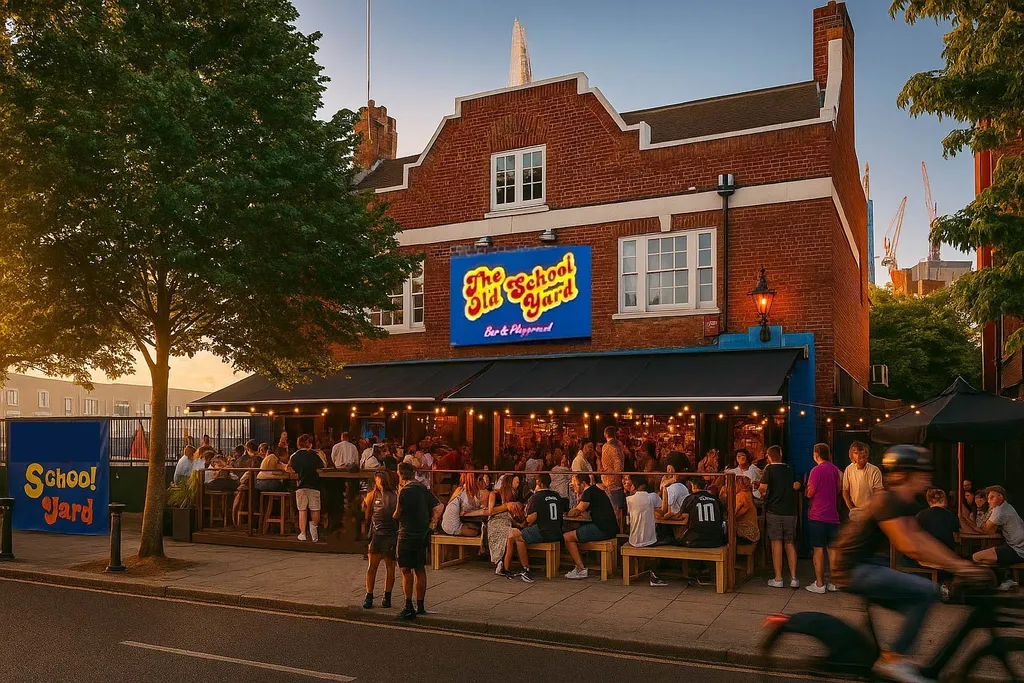 The Old School Yard - Outside